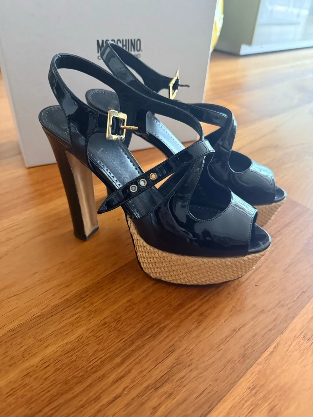 Moschino Cheap and Chic Vivian platform sandals